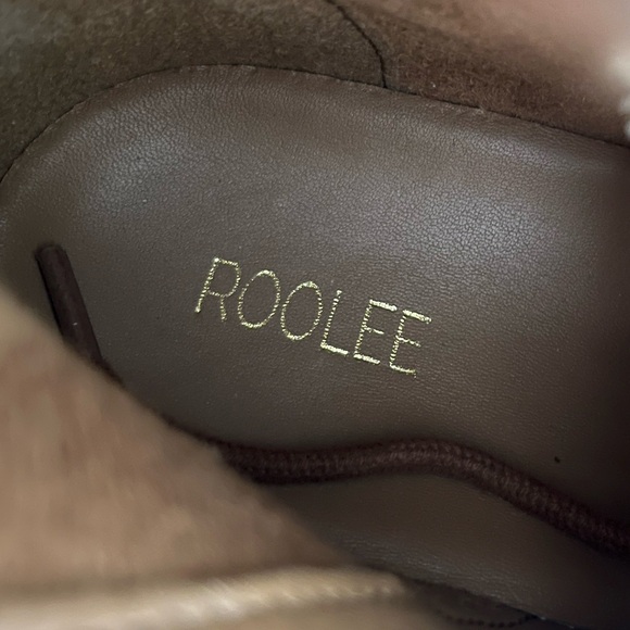 Roolee just wandering leather lace up platform boots 7 NEW - Picture 14 of 14